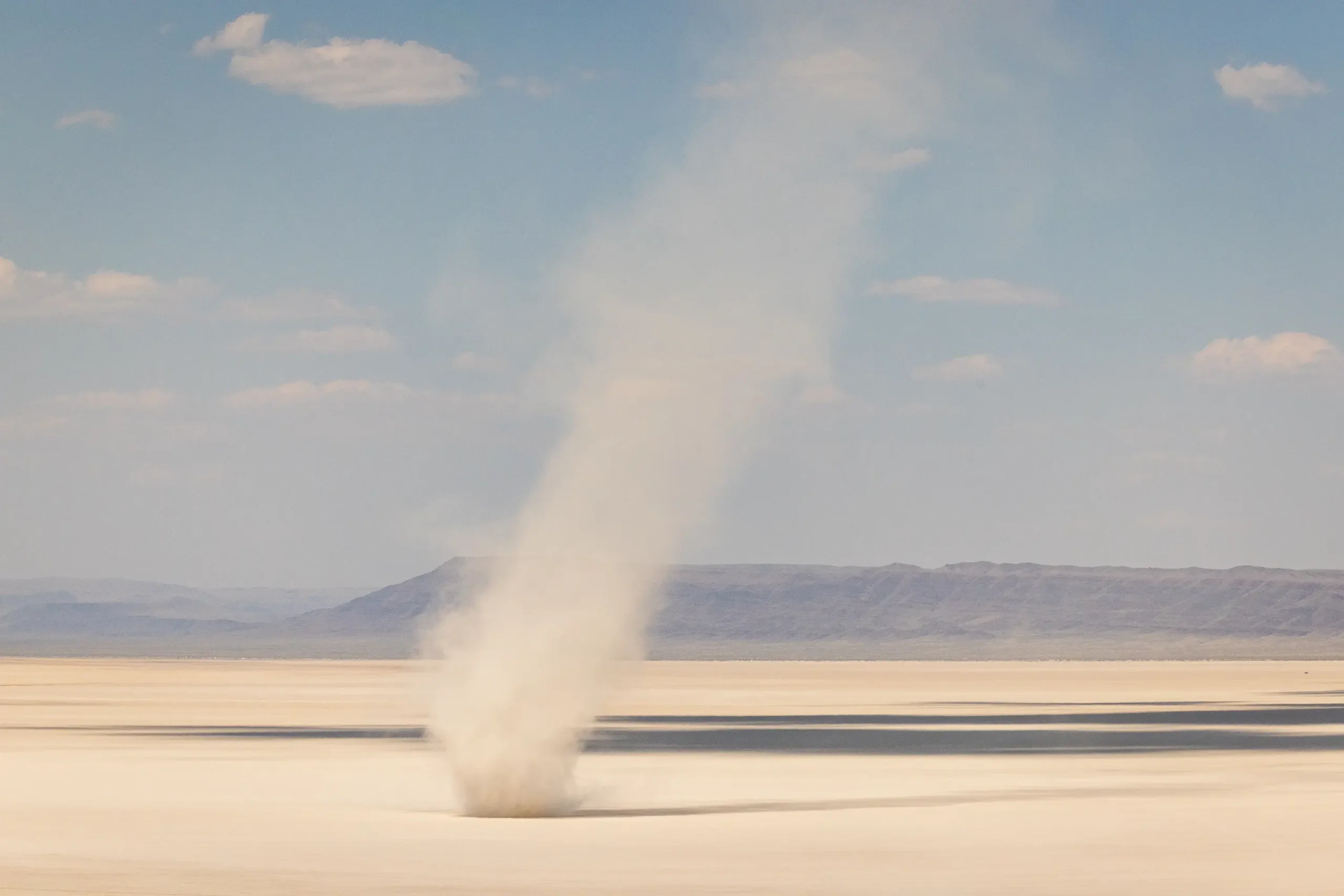 A dust devil in Harney County.